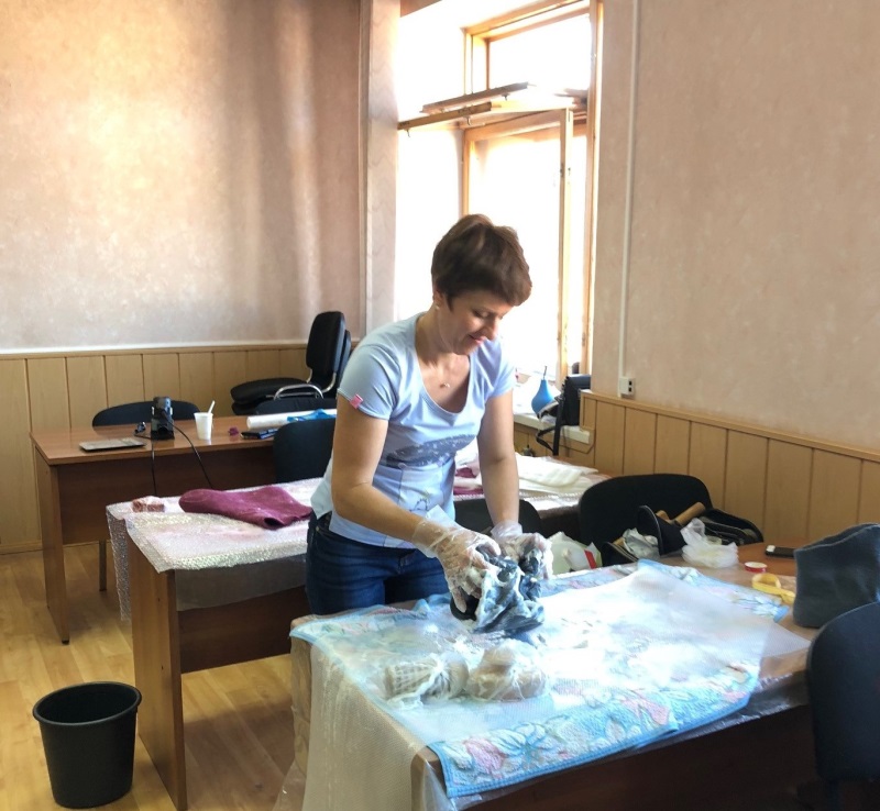 Мастер — класс по валяным ботиночкам Татьяны Лазаревой в Челябинске