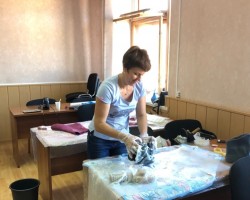 Как прошел мастер класс по валяным ботиночкам Татьяны Лазаревой в Челябинске.