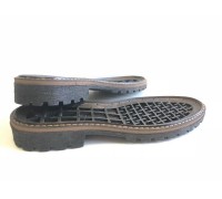 Подошва для обуви ASTRA 4 ,  цвет черный с бежевой вставкой, 36 размер