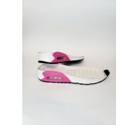 Подошва для обуви С-1410, Размер 35 , цвет белый с розовой вставкой