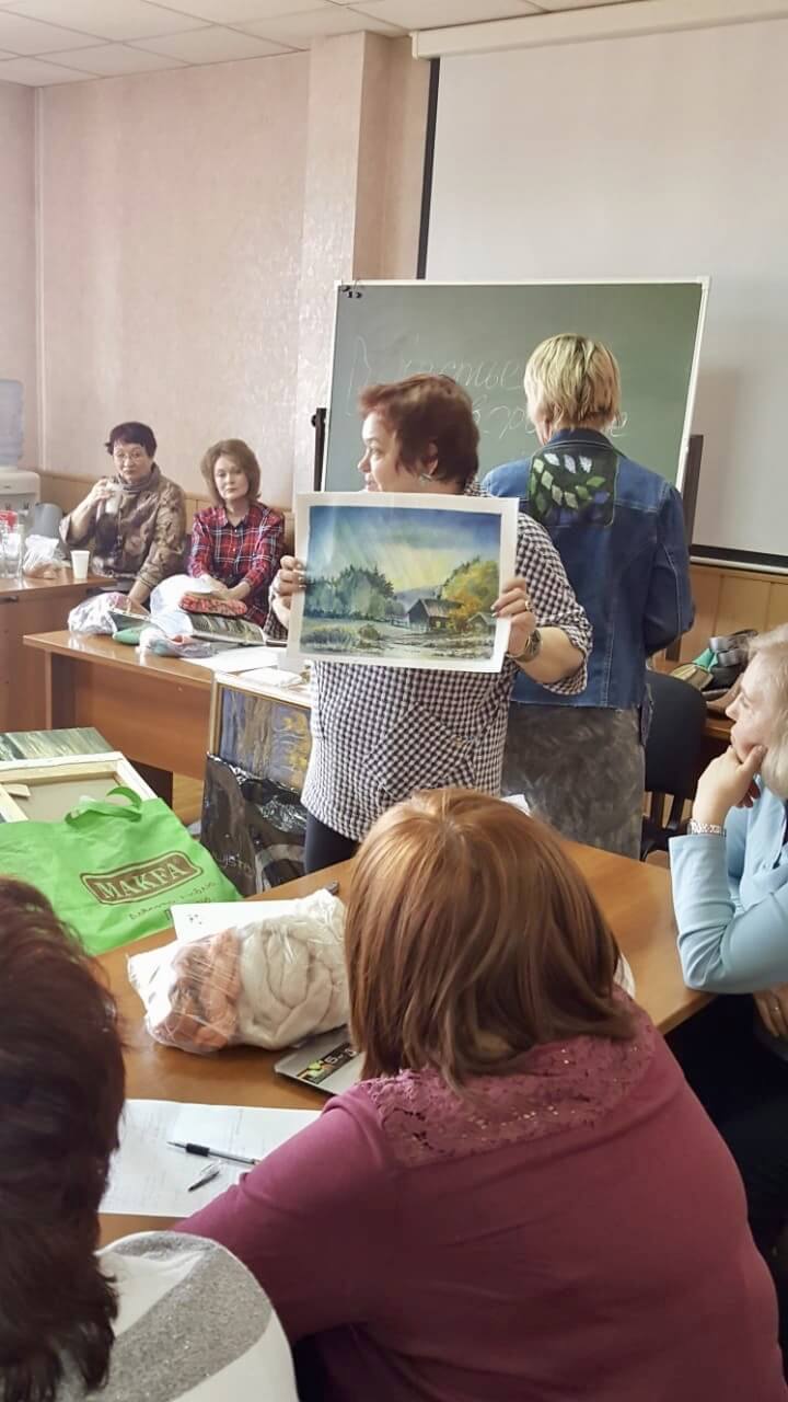 Шерстяные посиделки в Челябинске. Март 2019