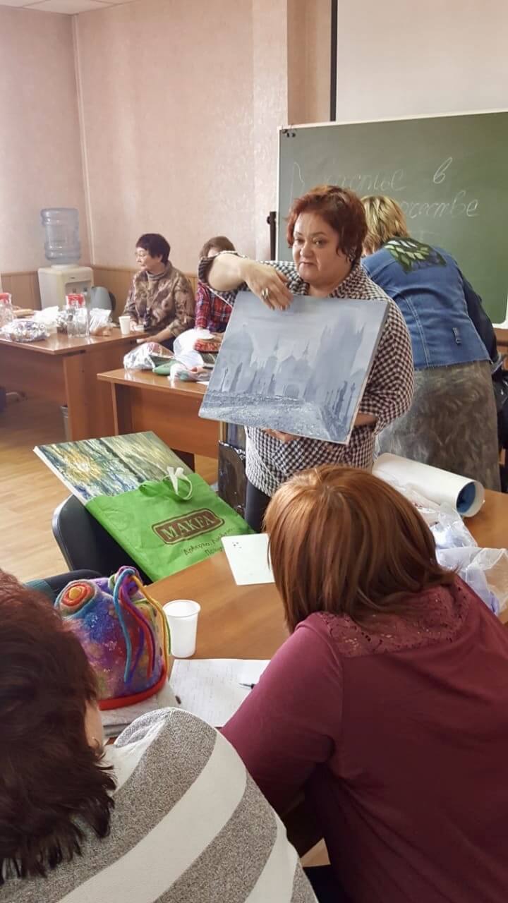 Шерстяные посиделки в Челябинске. Март 2019
